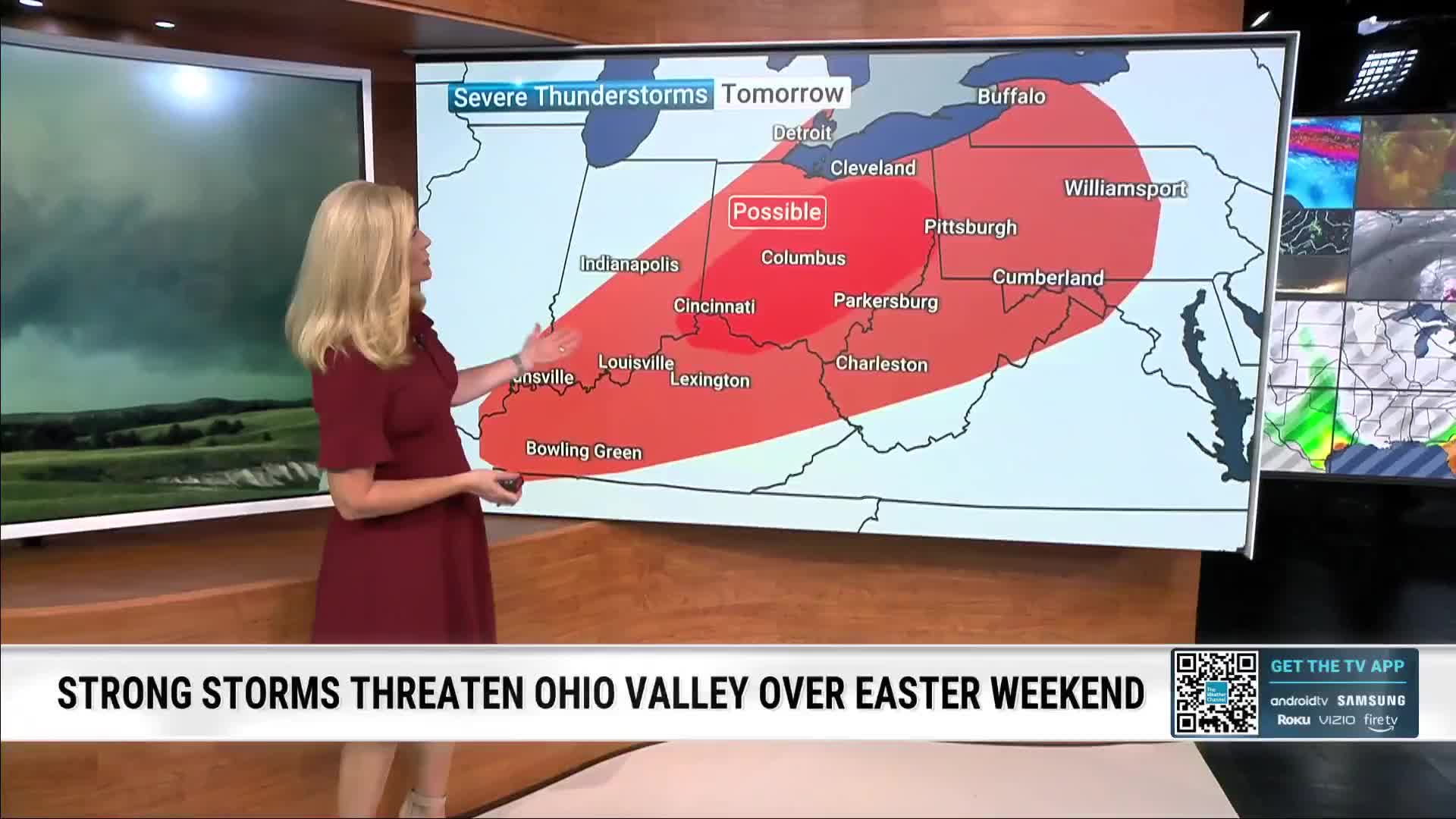 Where Easter Bunny Will Need An Umbrella - Videos from The Weather Channel