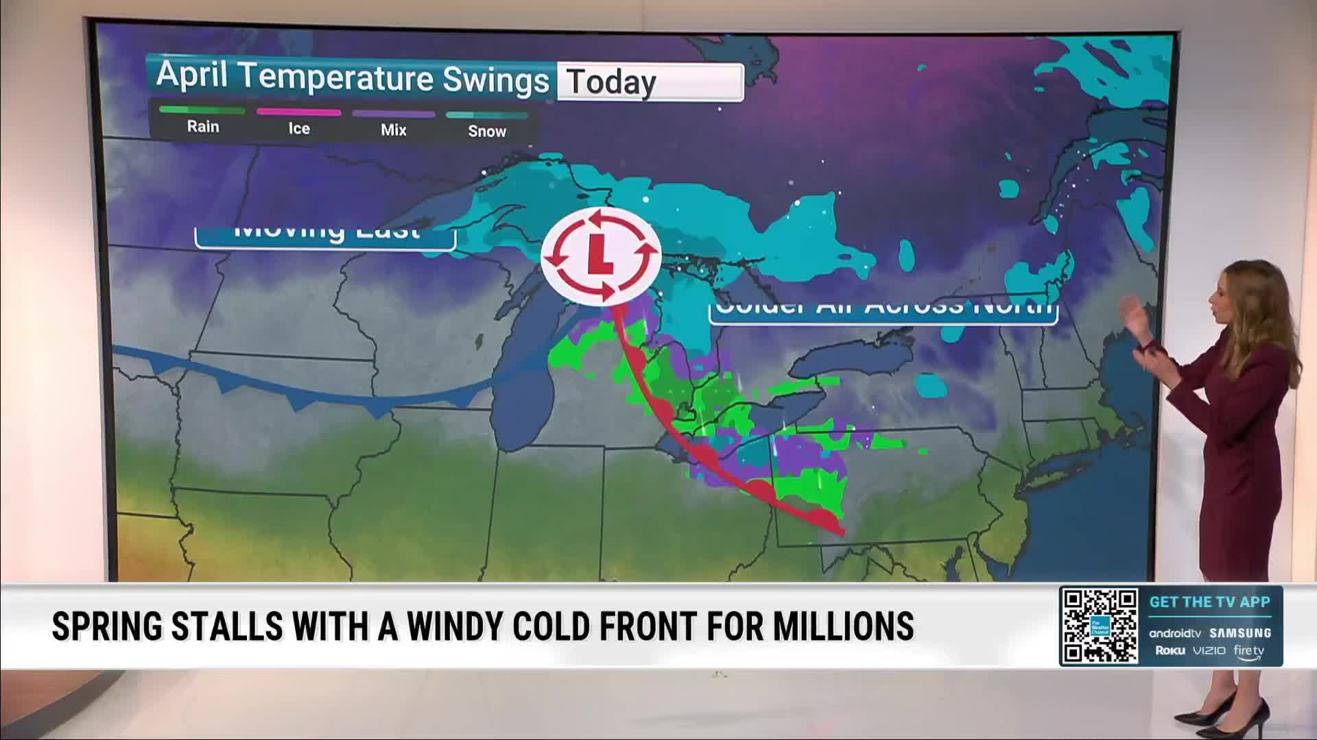 April Cold Front Drops Temperatures This Week