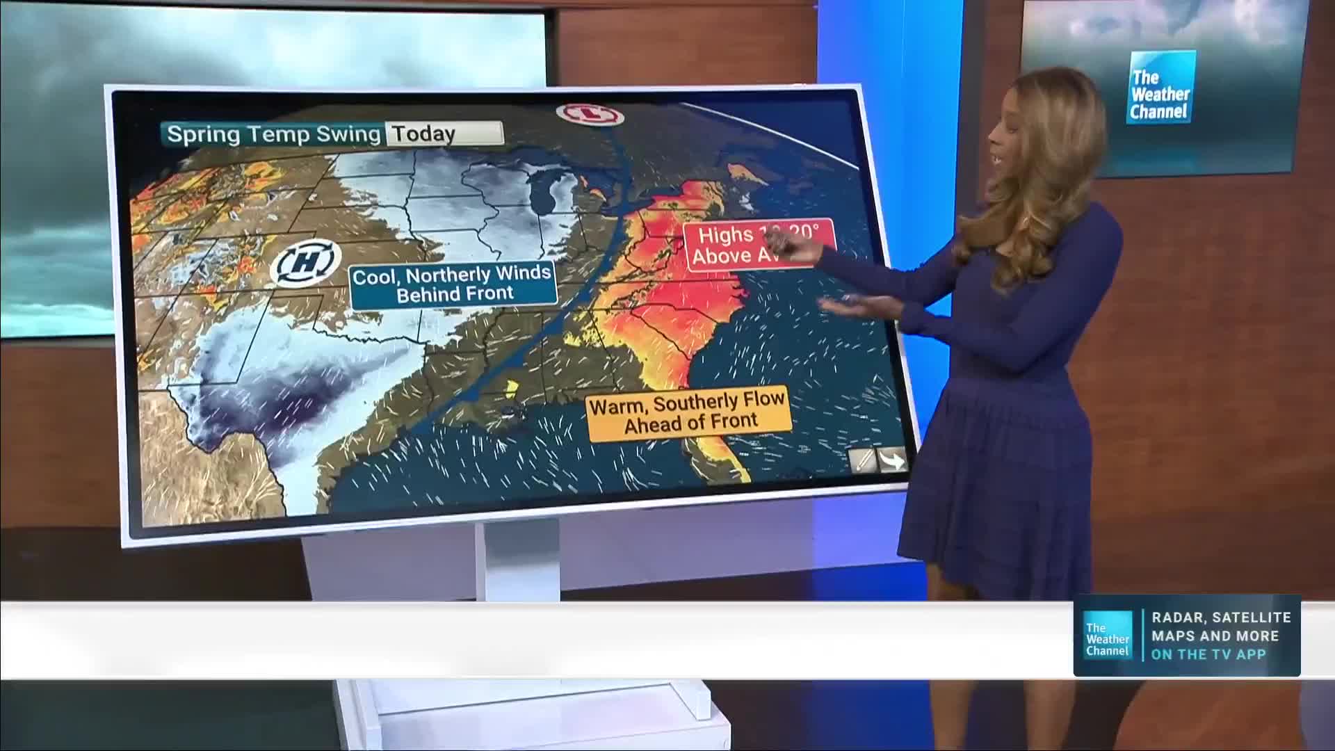 Where High Temperatures Are Poised To Fall