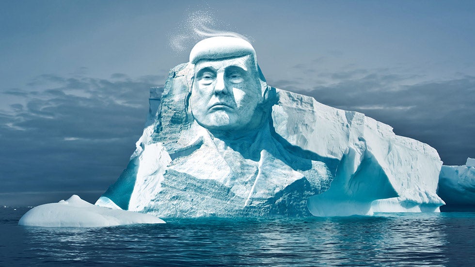 ‘Project Trumpmore’ to Carve President’s Face into Melting Iceberg | The Weather Channel