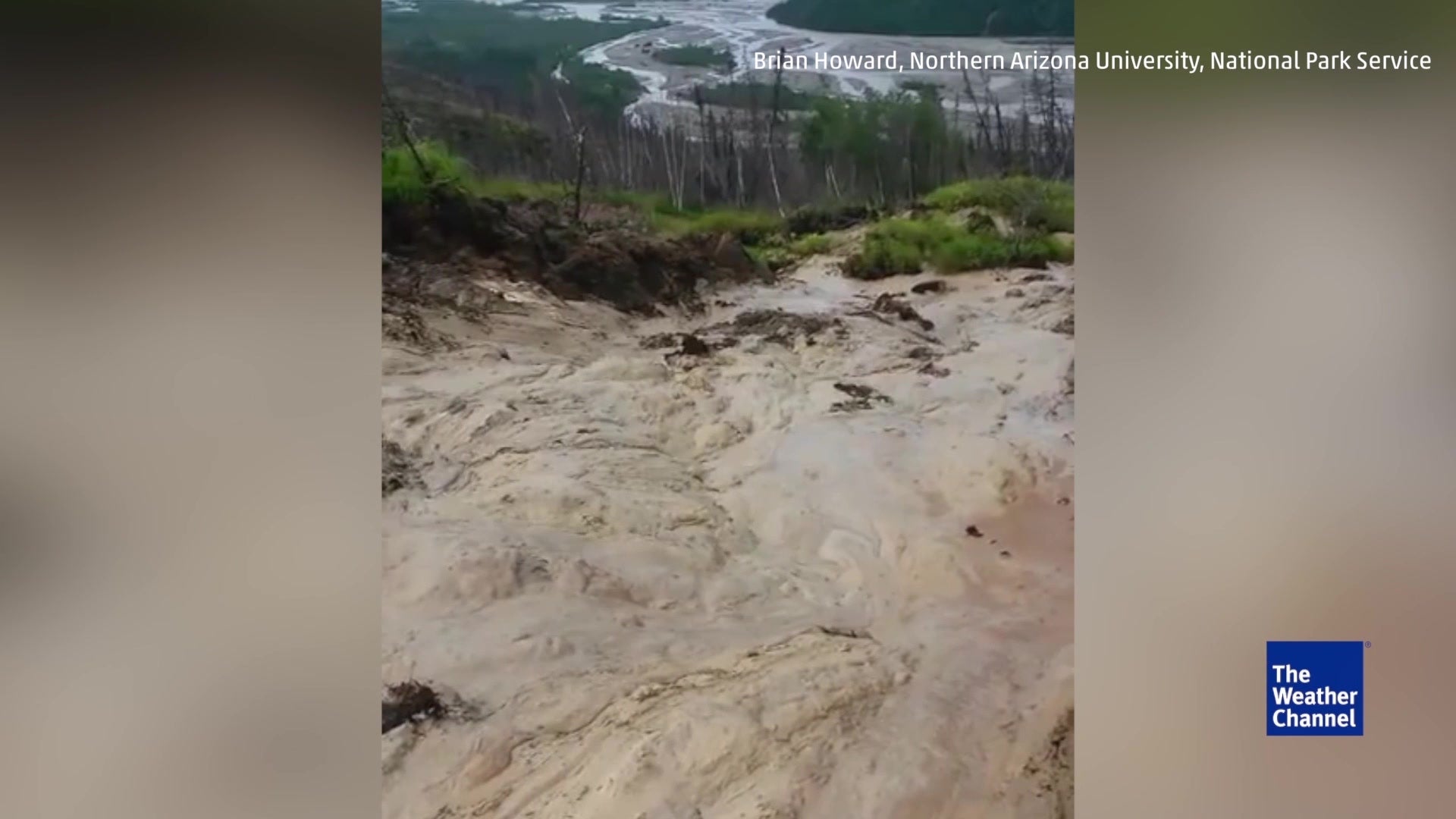 Alaska Slope Slides As Permafrost Melts Videos from The Weather Channel