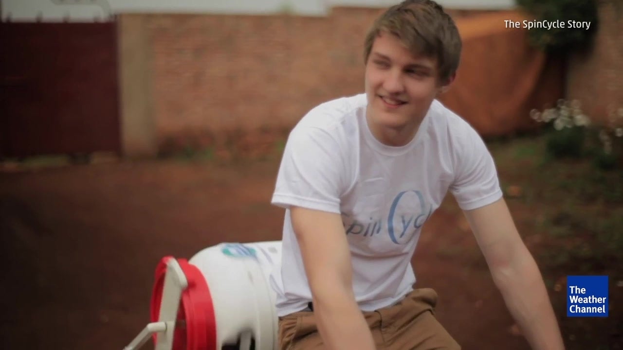 Bike-Powered Washer Lightens Loads