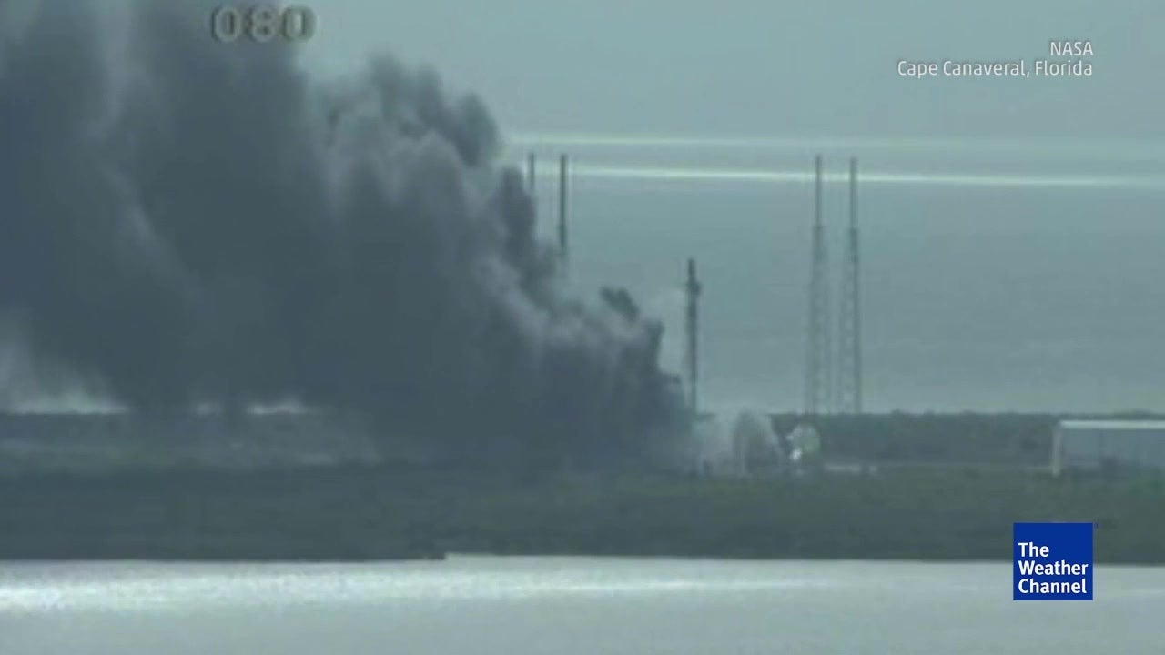 Blast Rocks SpaceX Launch Site