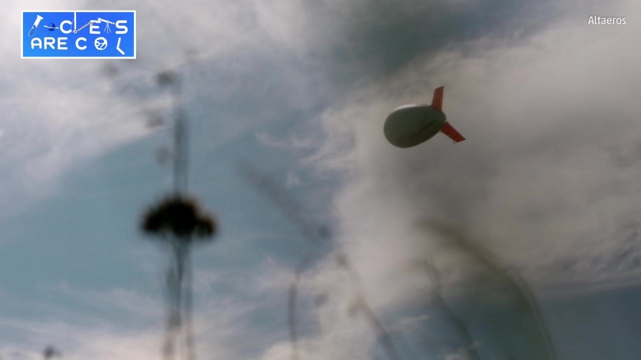 Blimps Bring Internet to Remote Areas