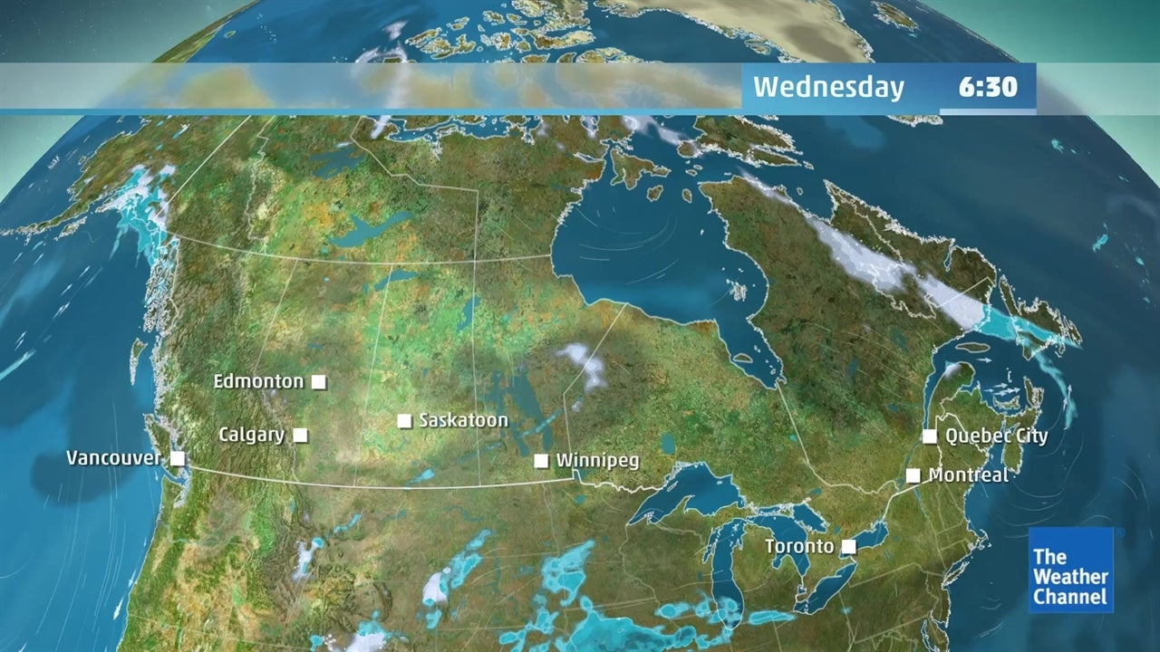 WATCH Latest Canada forecast for this week Videos from The Weather