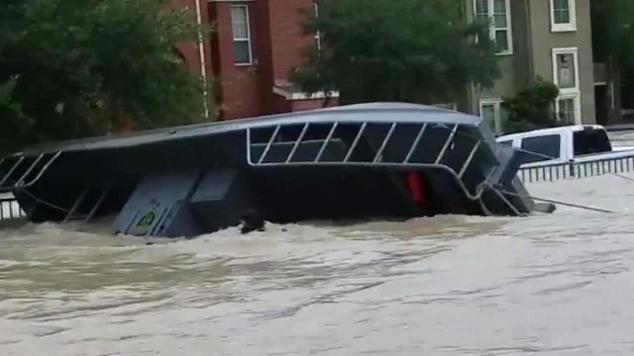Tree Snares and Flips Houston Police Boat