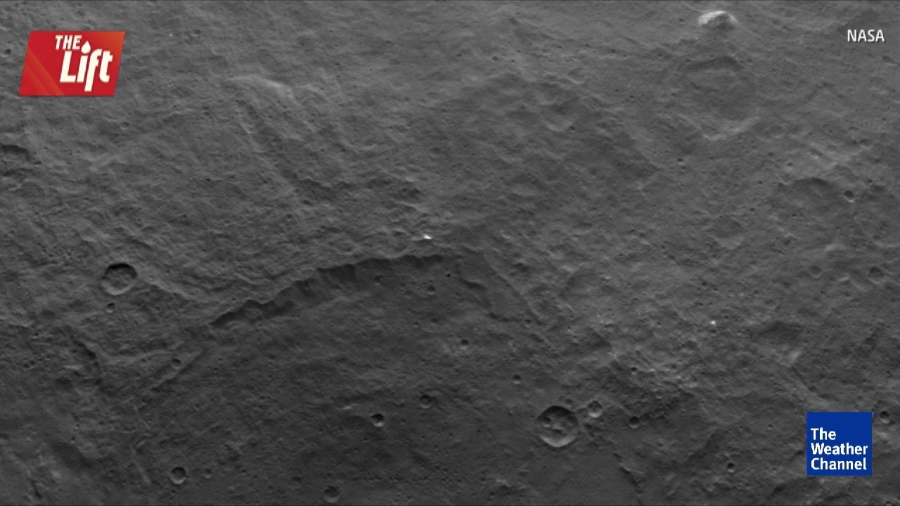 Ceres' Smooth Surface Videos from The Weather Channel