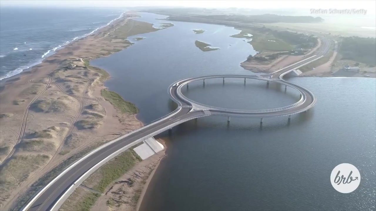 This Circular Bridge Over A Lagoon Is Amazing The Weather Channel