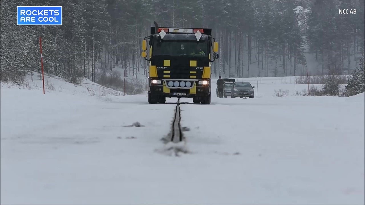 World's First Electrified Road Opens in Sweden