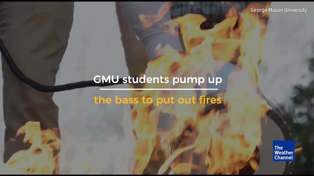 Device Puts Out Fires With Sound