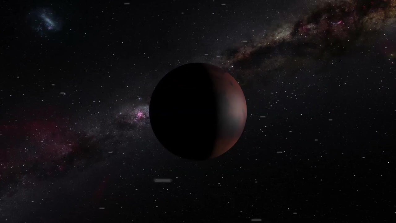 Huge Ice Deposit Under Mars' Surface