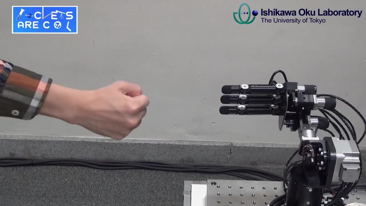 Robot Can&rsquo;t Lose at Rock-Paper-Scissors