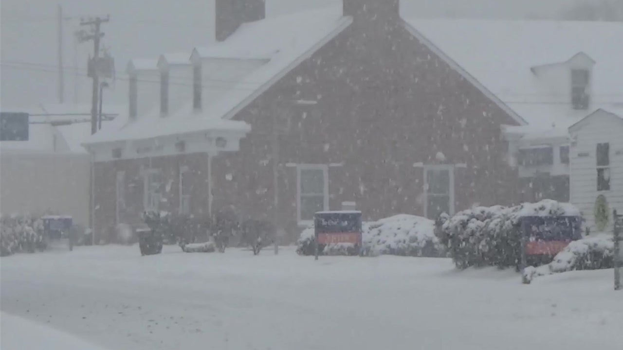 Snow Falling Fast in Delaware Videos from The Weather Channel
