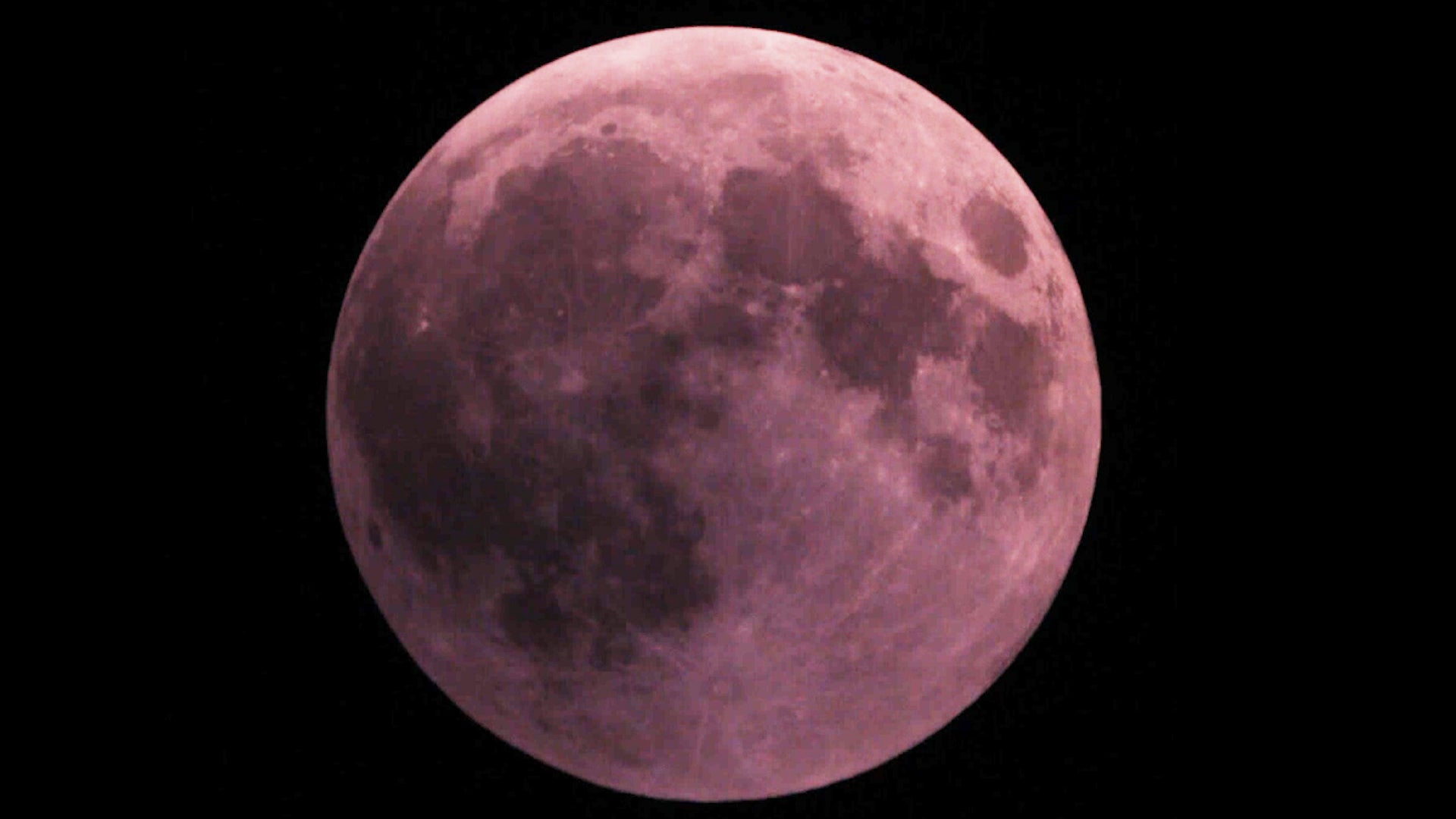 Lunar Show Like No Other as Blood Moon Fills Sky