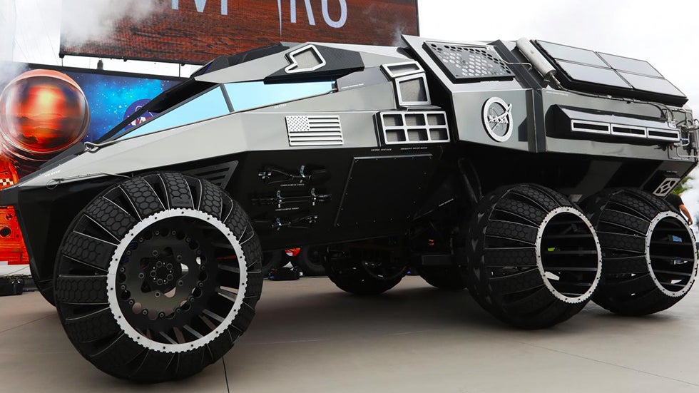 NASA Unveils Rover Concept Vehicle