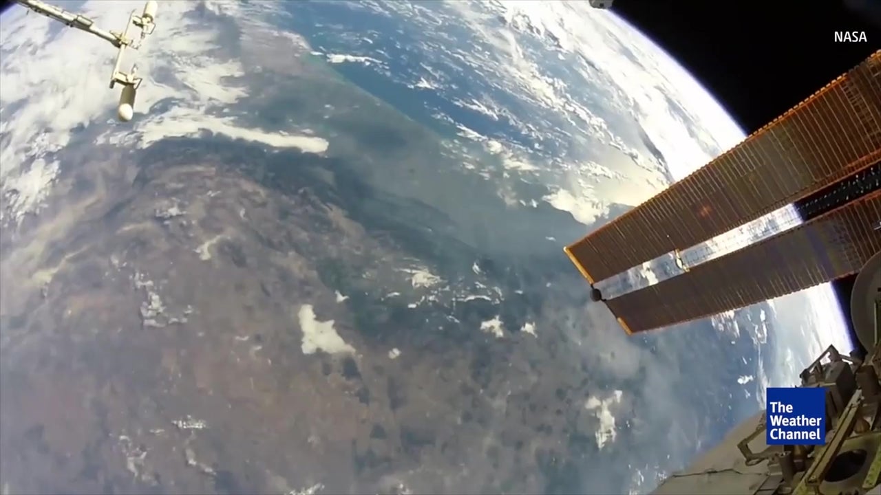 View from the International Space Station