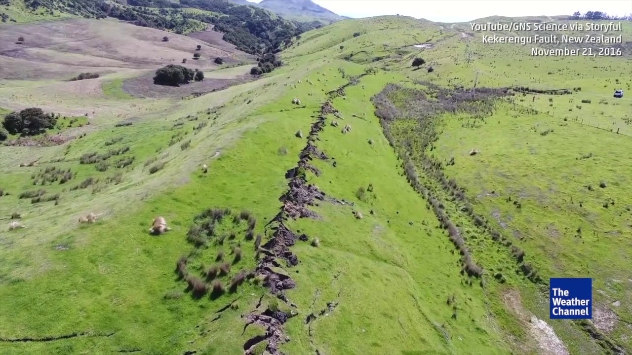Satellite Images Show New Land Exposed By Powerful New Zealand Earthquake The Weather Channel Articles From The Weather Channel Weather Com