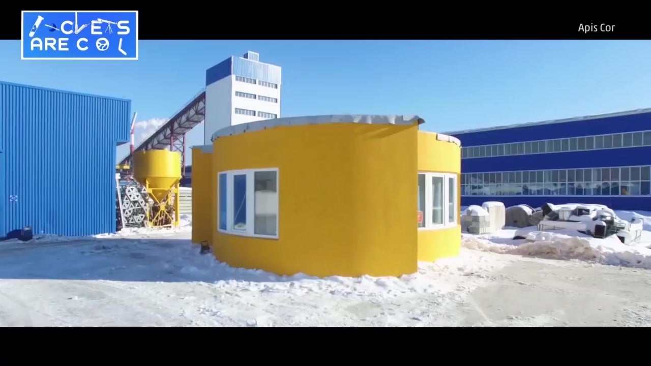 Liveable House 3d Printed In 24 Hours Videos From The Weather