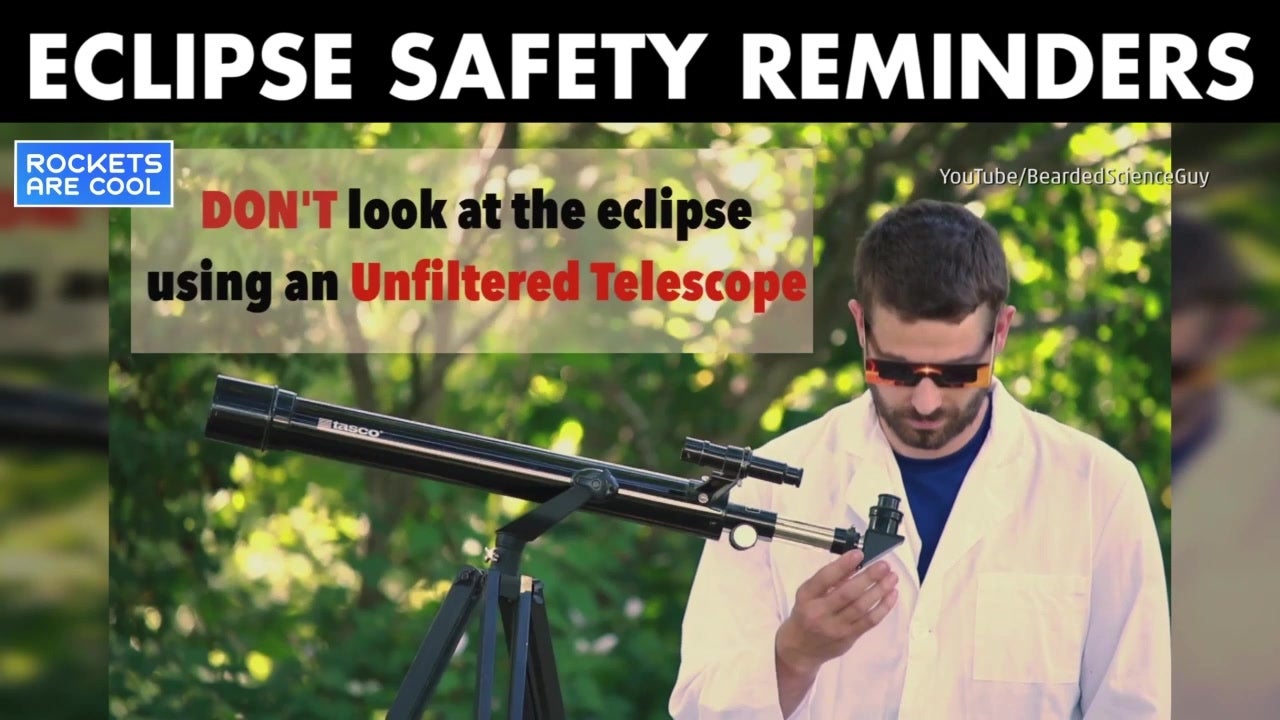 Eclipse Safety Reminders