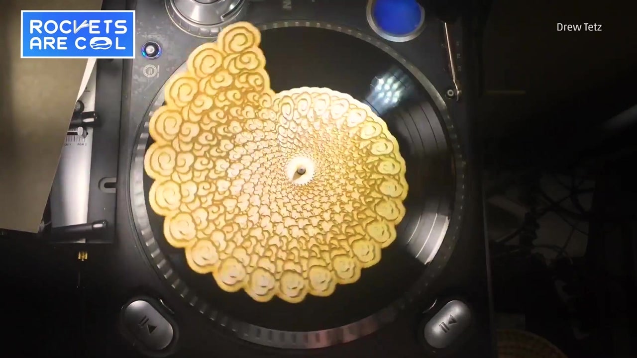 Turntables Bring Optical Illusions to Life Videos from The Weather