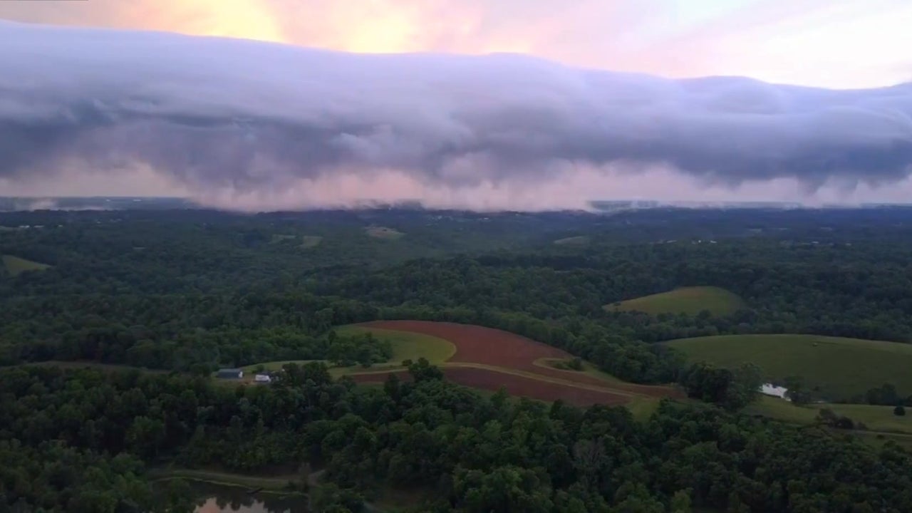 Drone Captures Roll Cloud Over Kentucky Videos from The Weather Channel