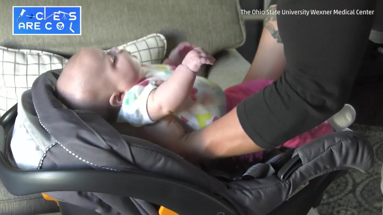 Researchers Test Rear-Facing Car Seat Safety