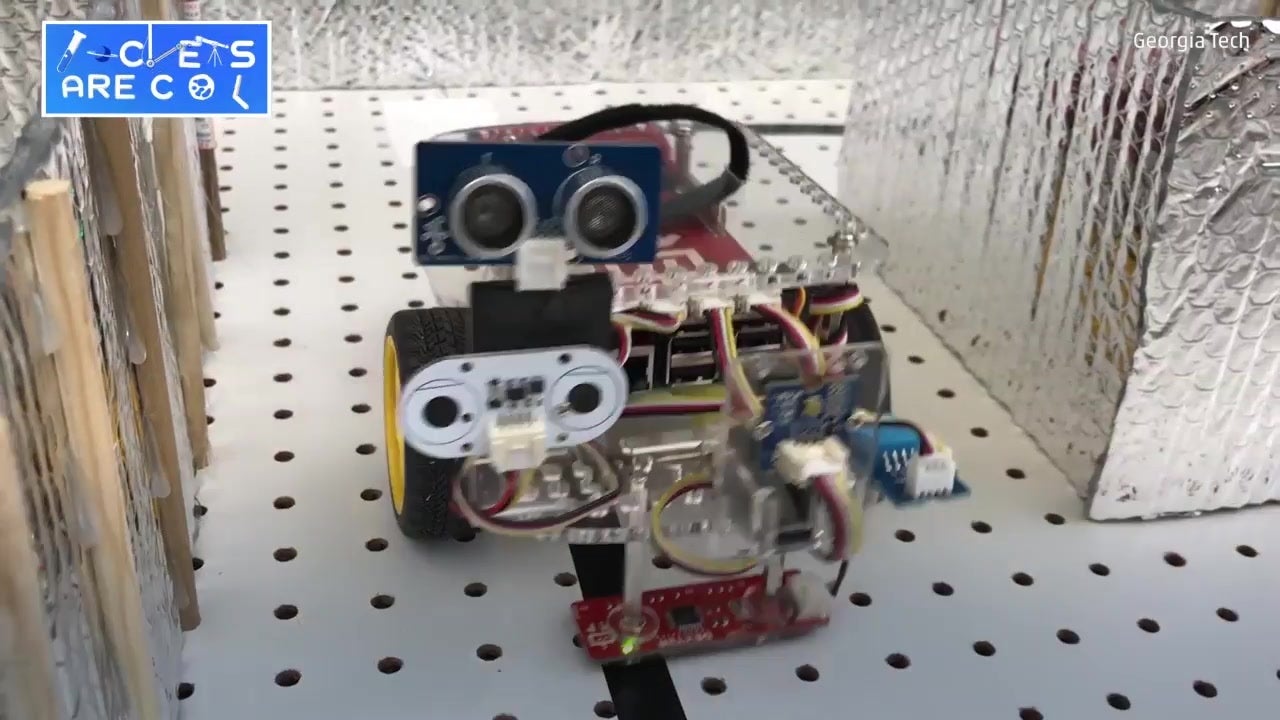 Robot Protects Factories from Hackers