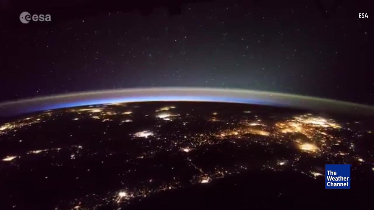 ISS Video Shows California Lightning
