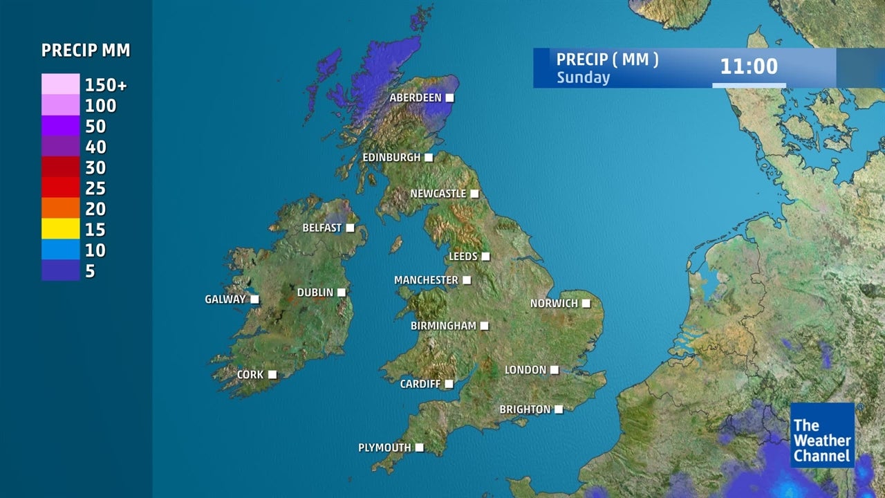 Will there be any rainfall during the holiday? Videos from The