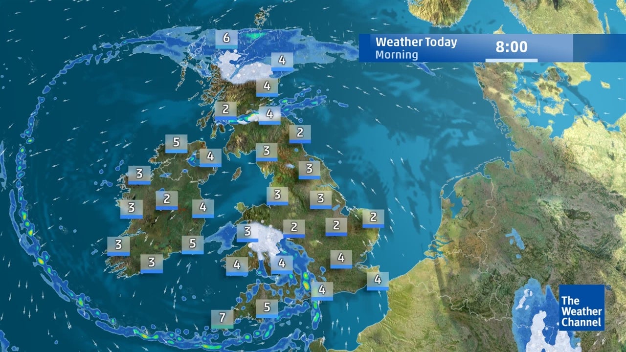 Today's updated UK weather forecast April 4 Videos from The Weather