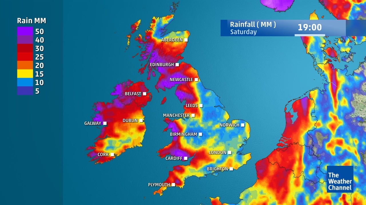 How much rain is going to fall in the UK this week? The Weather Channel