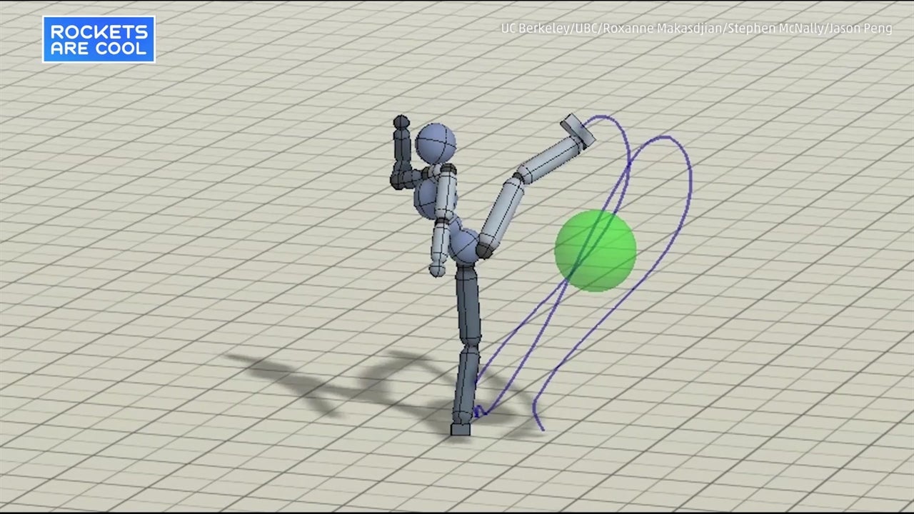 Virtual Stuntman Can Learn New Moves