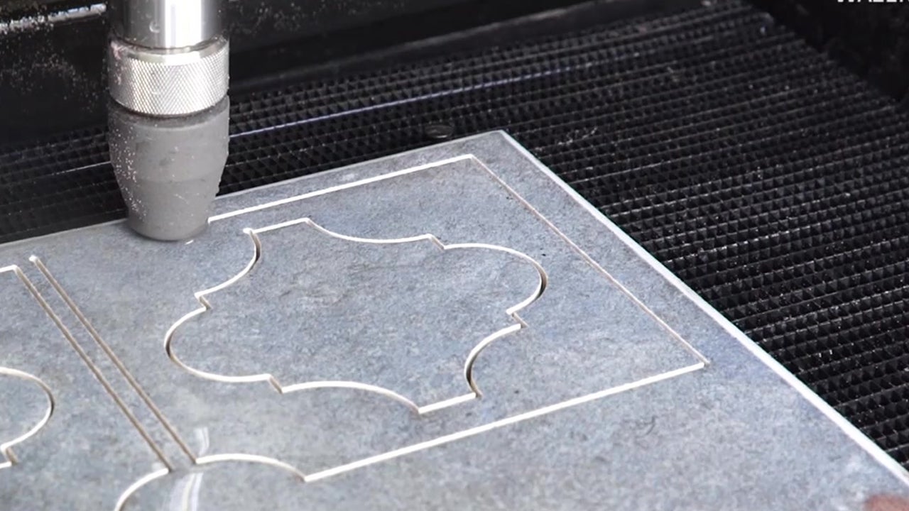 Wazer Waterjet Cutter Can Cut Through Steel The Weather Channel