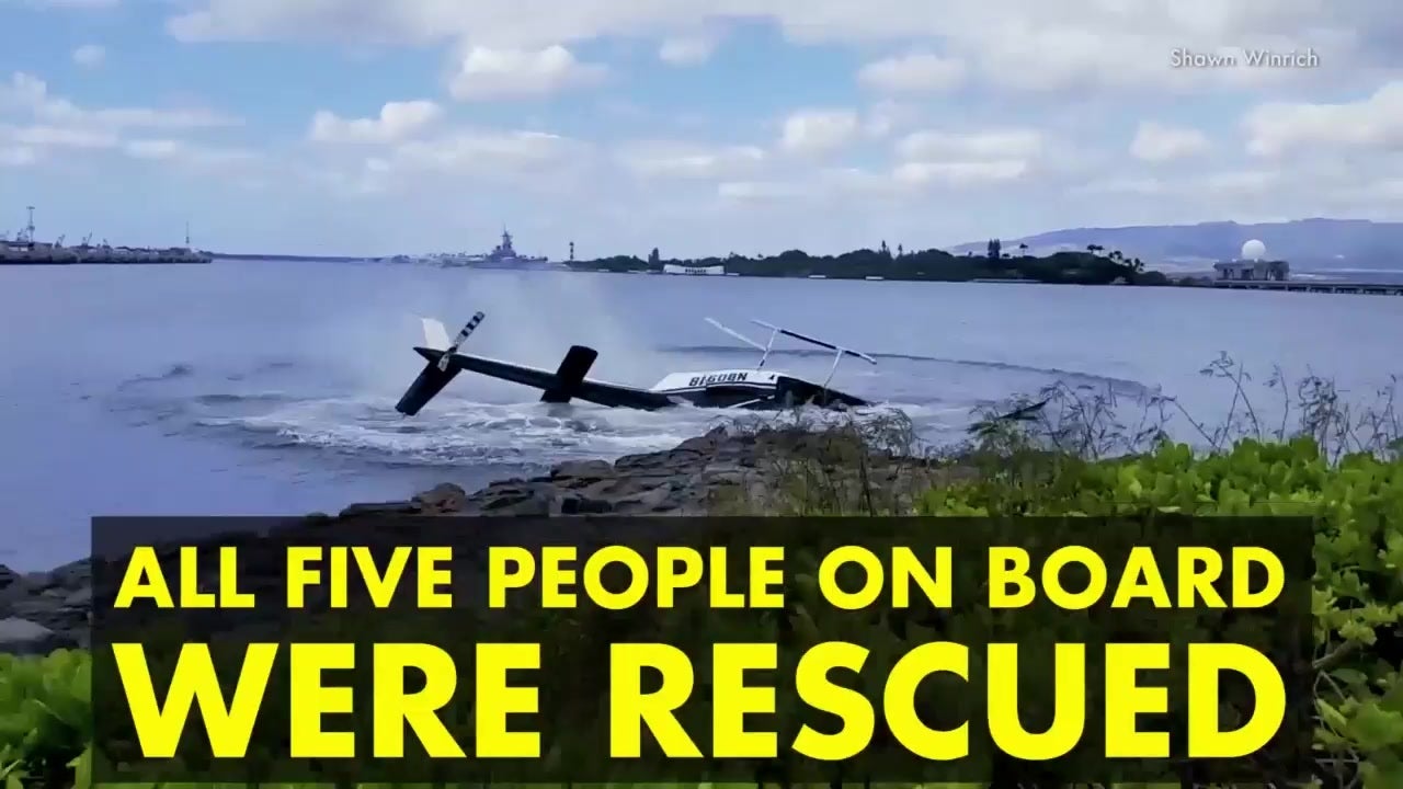 Chopper Crashes at Pearl Harbor - Videos from The Weather ...