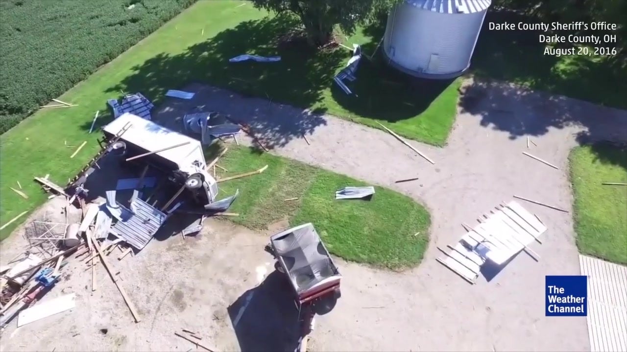 Incredible Video Shows Tornado&rsquo;s Path