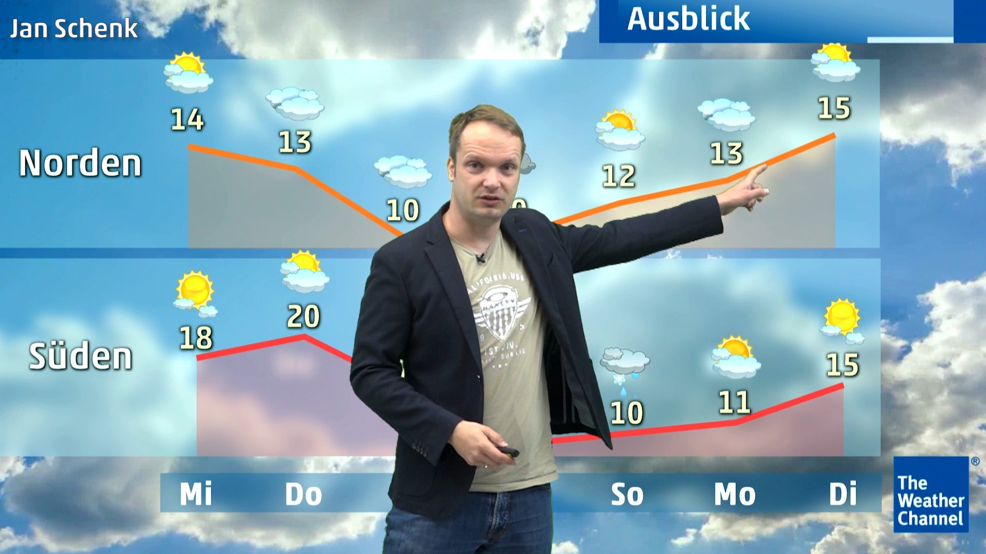 Warm bis zur Wochenmitte, dann kommt sogar Schnee Videos from The