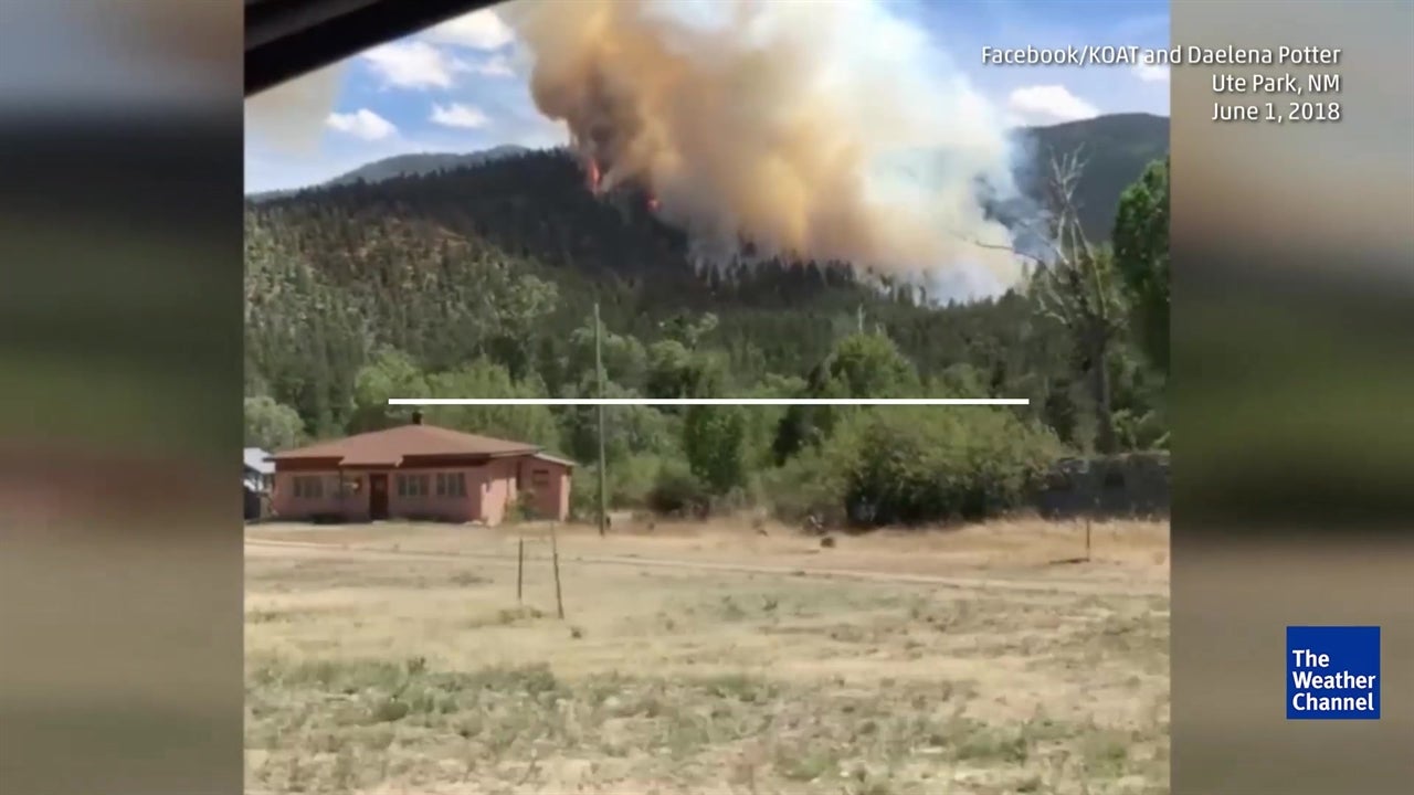 Evacuations Ordered in Northern New Mexico Wildfire The Weather Channel