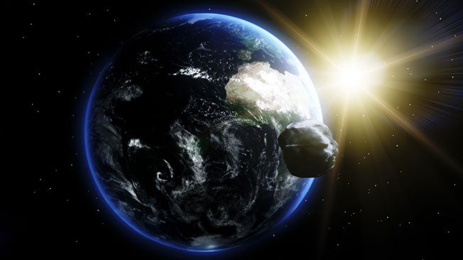 Huge Asteroid a Real Near Miss