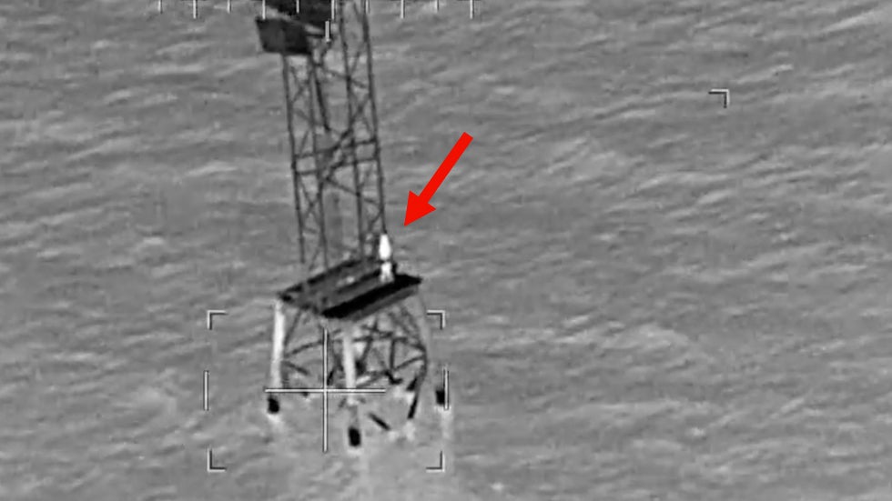 Stranded Buoy Stuck on a Buoy Surrounded by Sea - Videos from The Weather Channel