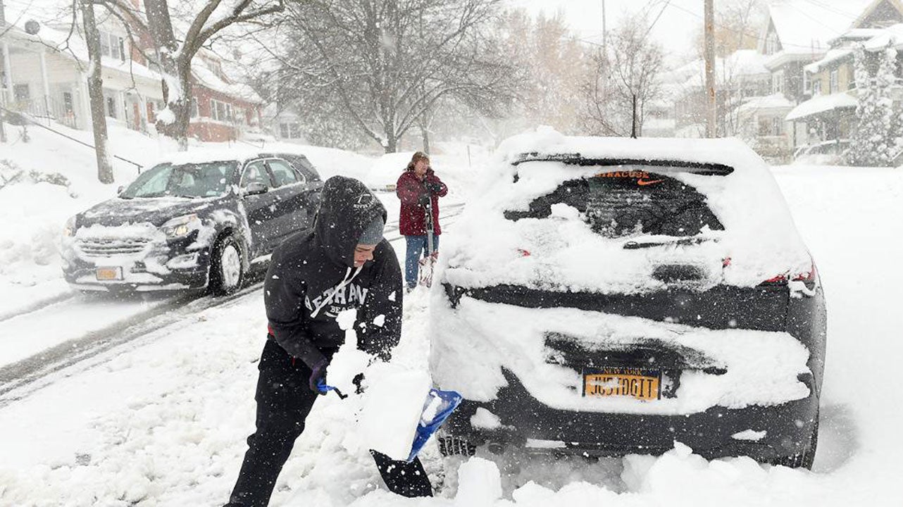 Syracuse Has Seen More Than 100" of Snow Videos from The Weather Channel