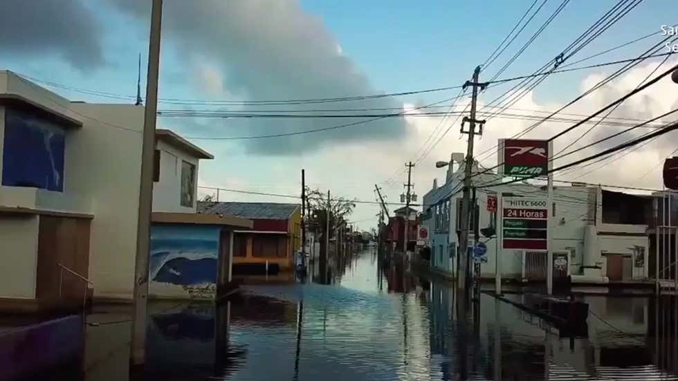 Puerto Rico Streets Remain Flooded Videos from The Weather Channel