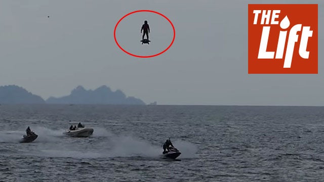 Record-breaking Hoverboard Run