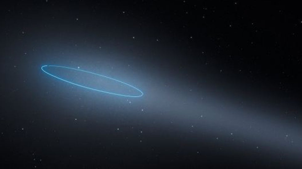 Hubble Spots Strange Objects in Night Sky