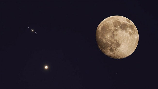 Venus-Jupiter Conjunction 2017