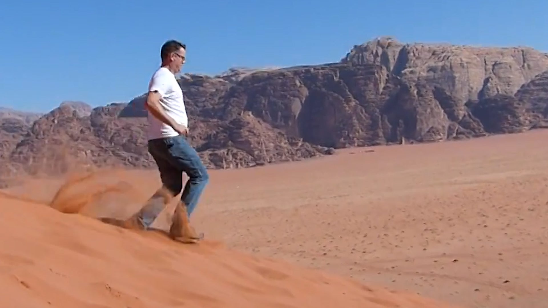 An Unexpected Run Down Jordan&rsquo;s Sand Dunes