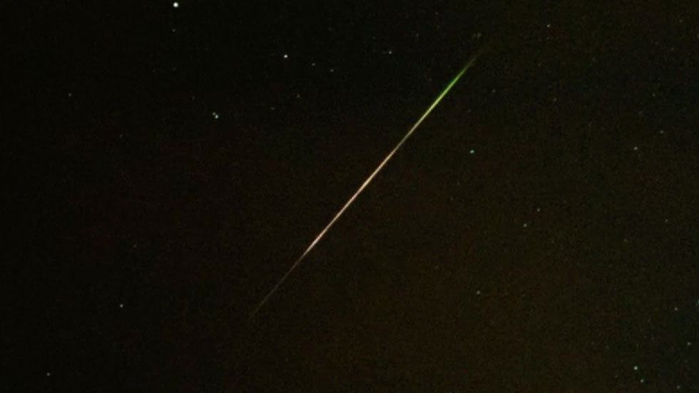 Perseid Meteor Shower Time Lapse