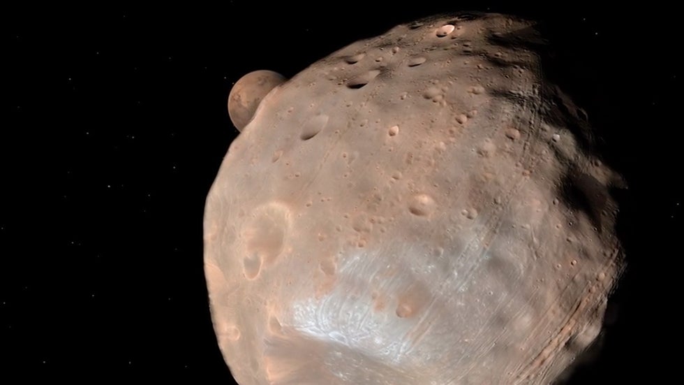 What Flying Over Mars Might Look Like