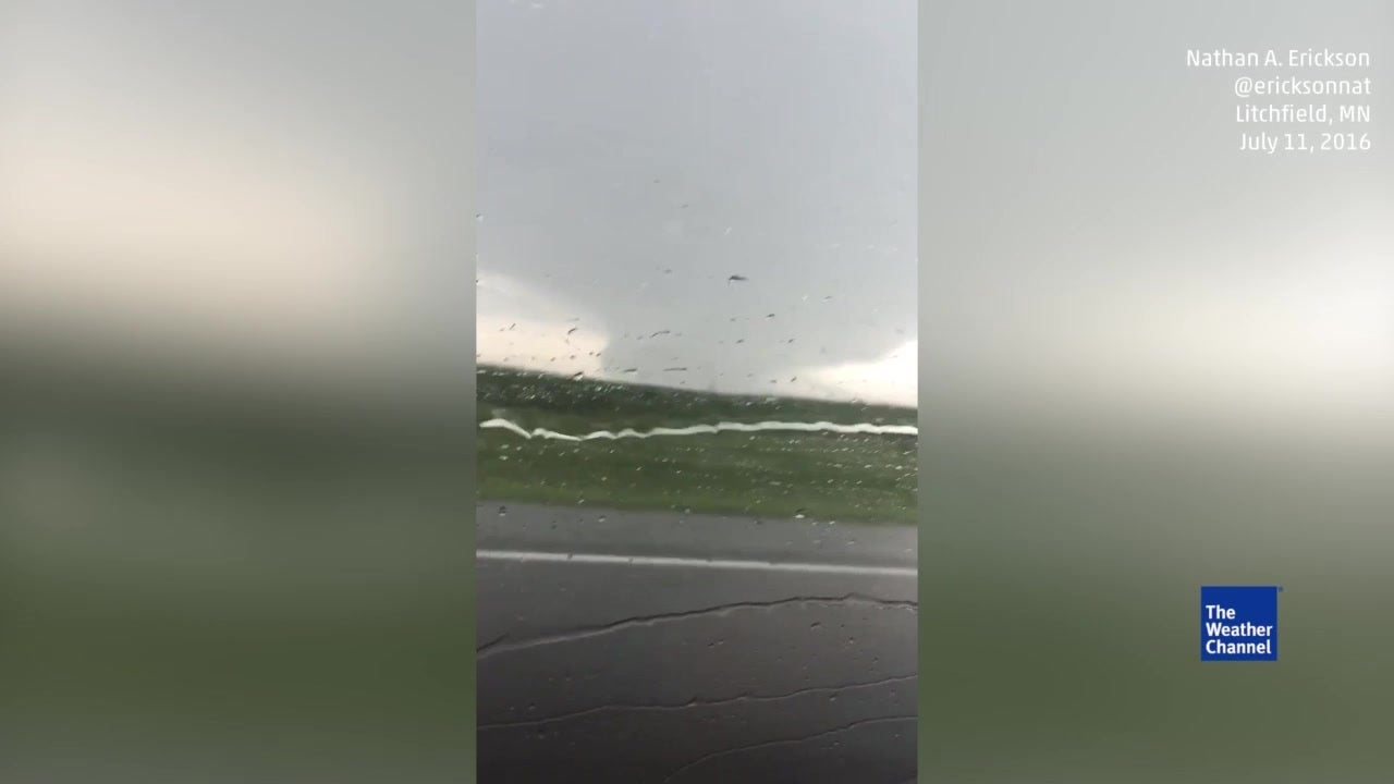 Tornado Spotted in Litchfield, MN Videos from The Weather Channel