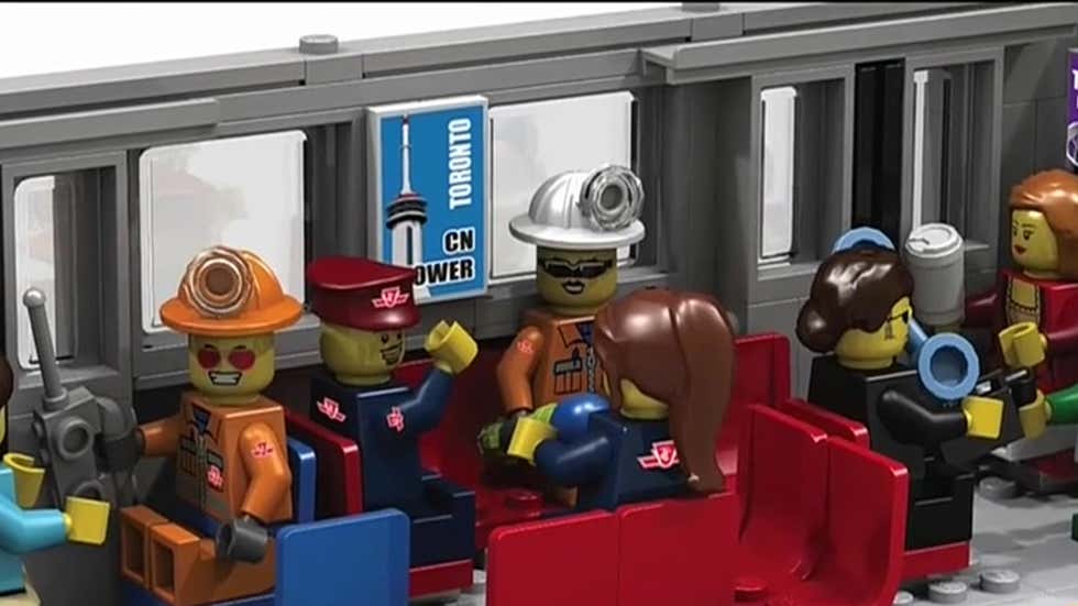 TTC Operator Combines Love for Lego with His Job - Videos from The ...