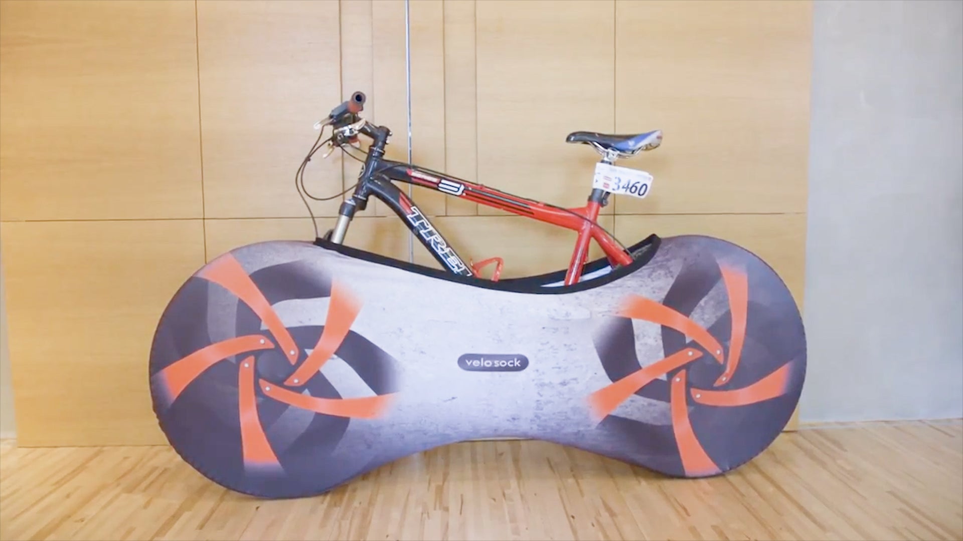 Nifty Bike Sock Keeps House Clean From Dirt